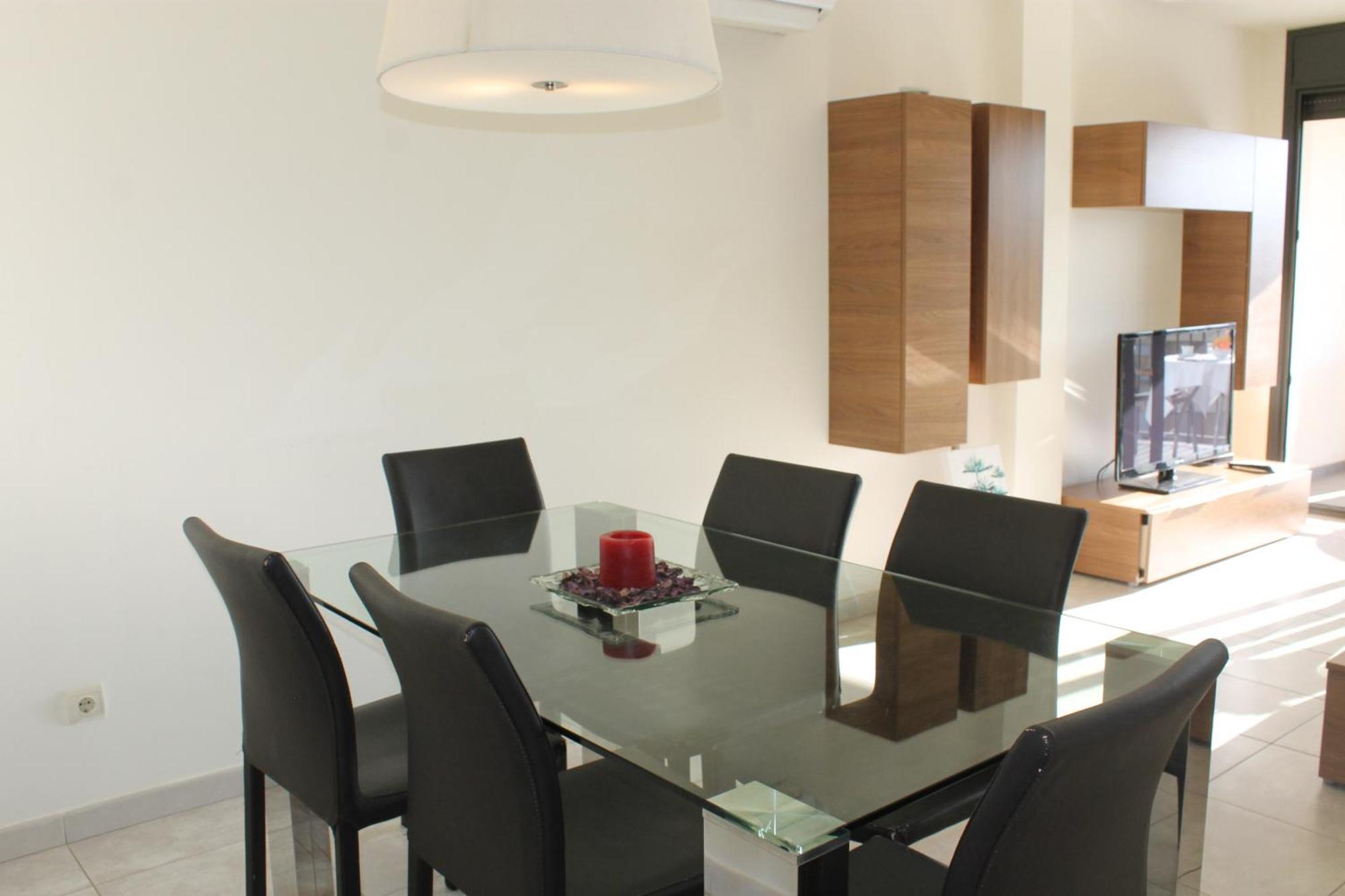 Ferienwohnung Agi Riera Ginjolers Roses Exterior foto