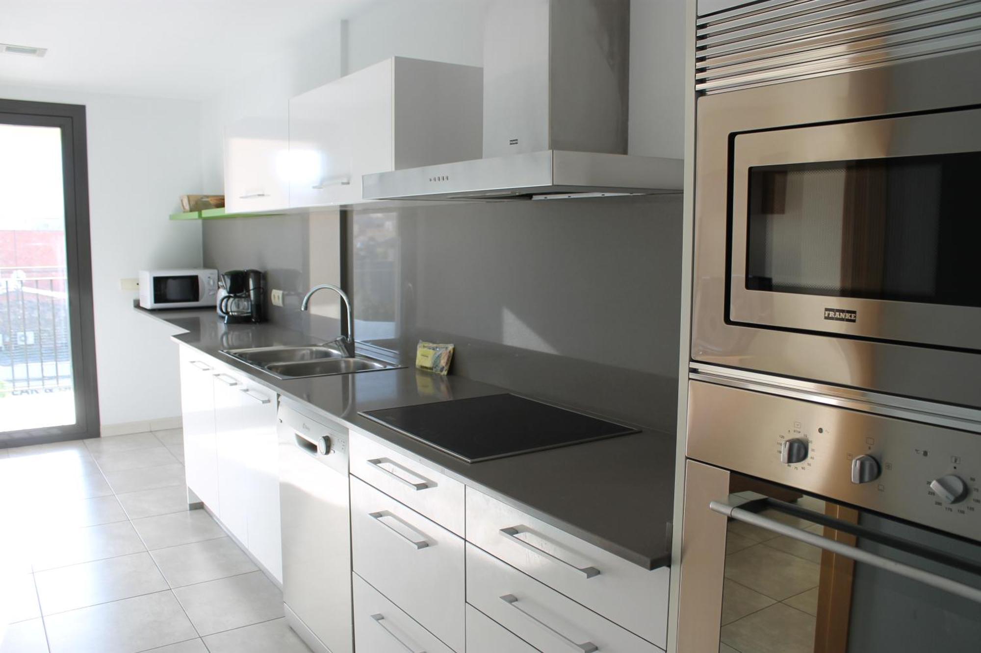 Ferienwohnung Agi Riera Ginjolers Roses Exterior foto